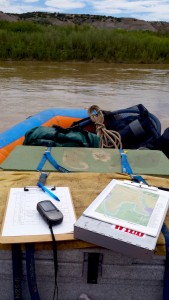 UW grad student Jon Bowler collected data during a 30-day ra expedition on the Green River.
