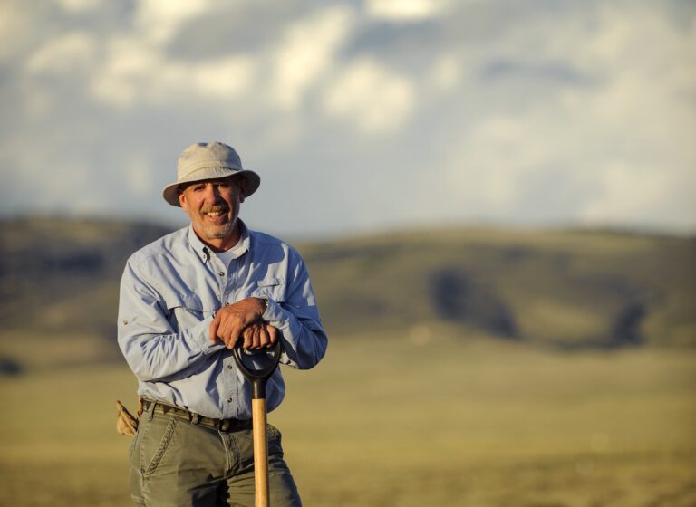 Professor Pete Stahl, Ecosystem Science and Management and Director of the Wyoming Reclamation and Restoration Center.